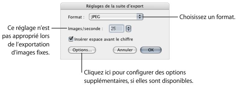APPLE FINAL CUT PRO 6 - Pour exporter une image fixe : - 3