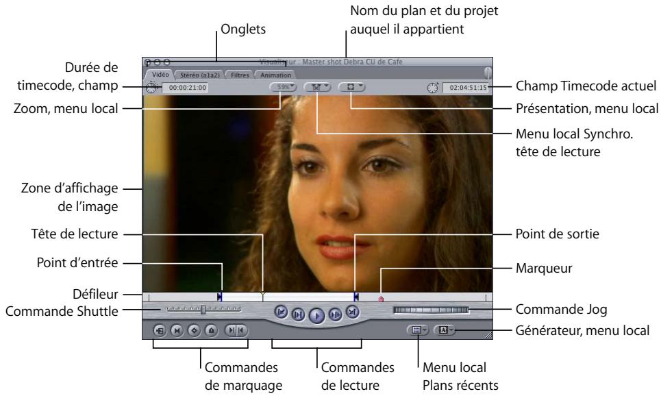 APPLE FINAL CUT PRO 6 - Apprentissage du Visualiseur - 1