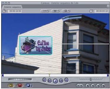 APPLE FINAL CUT PRO 6 - Exemple : utilisation des paramètres d'animation et des poignées Fil de fer - 7