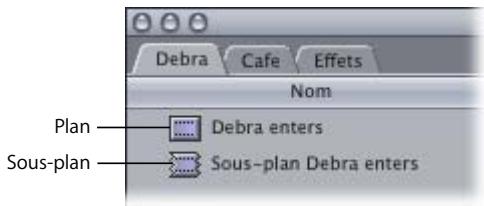 APPLE FINAL CUT PRO 6 - Présentation des sous-plans - 1