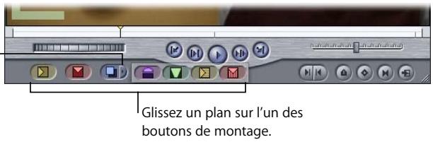 APPLE FINAL CUT PRO 6 - Utilisation des boutons de montage dans le Canevas - 1