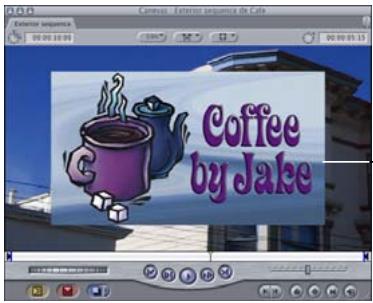 APPLE FINAL CUT PRO 6 - Exemple : utilisation des paramètres d'animation et des poignées Fil de fer - 4