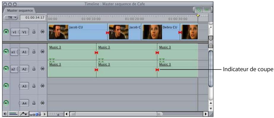 APPLE FINAL CUT PRO 6 - Affichage de piste - 2
