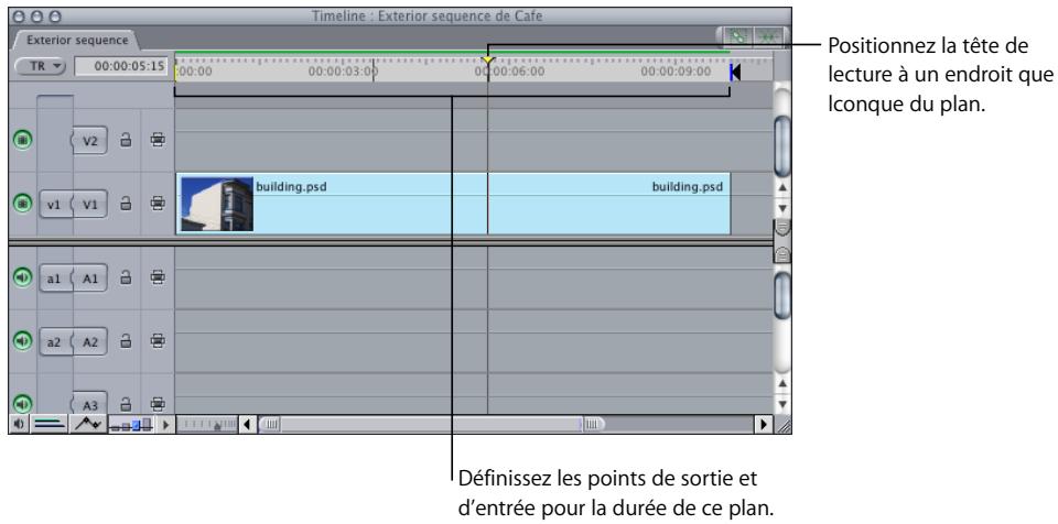 APPLE FINAL CUT PRO 6 - Exemple : utilisation des paramètres d'animation et des poignées Fil de fer - 3