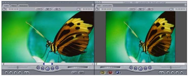 APPLE FINAL CUT PRO 6 - Anamorphose 16:9 - 2
