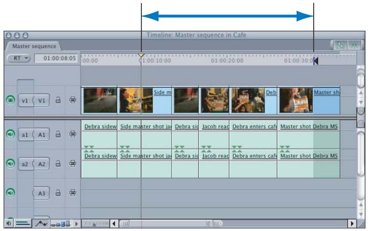 APPLE FINAL CUT PRO 6 - Définition de la durée d'enregistrement - 2