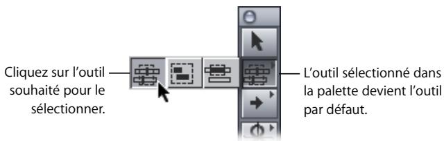 APPLE FINAL CUT PRO 6 - Pour sélectionner un outil : - 1