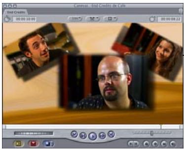 APPLE FINAL CUT PRO 6 - Exemple : utilisation d'autres réglages d'animation pour affiner la présentation - 7