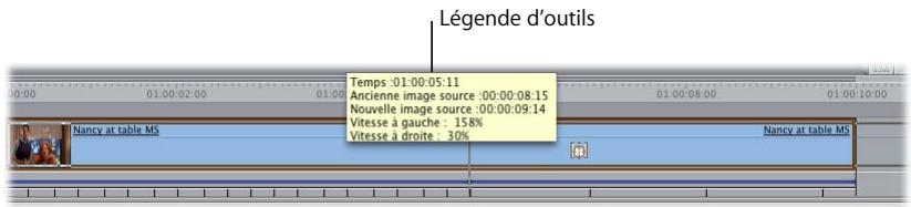 APPLE FINAL CUT PRO 6 - Pour déplacer une image source d'un autre repère horaire à la position de la tête de lecture : - 3