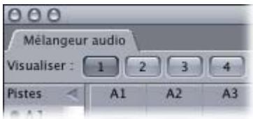 APPLE FINAL CUT PRO 6 - Boutons Affichage - 1