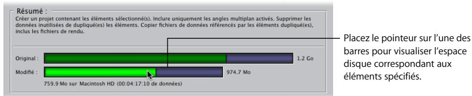 APPLE FINAL CUT PRO 6 - Zone Résumé - 1