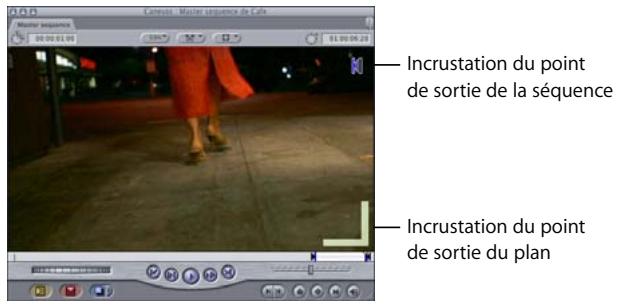 APPLE FINAL CUT PRO 6 - Éléments à prendre en compte lors de la définition d'un point de sortie - 3