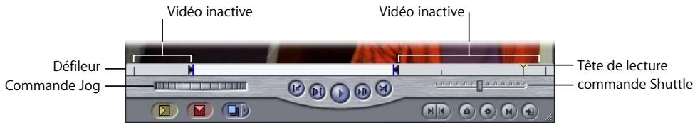 APPLE FINAL CUT PRO 6 - Commandes de la tête de lecture - 1