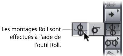 APPLE FINAL CUT PRO 6 - Roll de la position d'un montage entre deux plans - 1