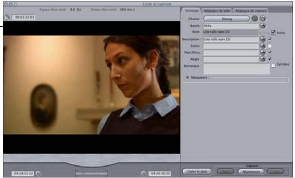 APPLE FINAL CUT PRO 6 - Utilisation d'un périphérique non pilotable pour les captures - 1