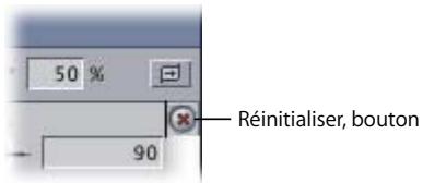 APPLE FINAL CUT PRO 6 - Bouton Réinitialiser - 1