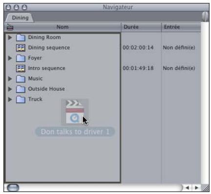 APPLE FINAL CUT PRO 6 - Pour importer un fichier ou un dossier : - 2