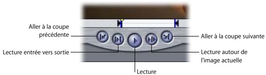 APPLE FINAL CUT PRO 6 - Commandes de lecture - 1