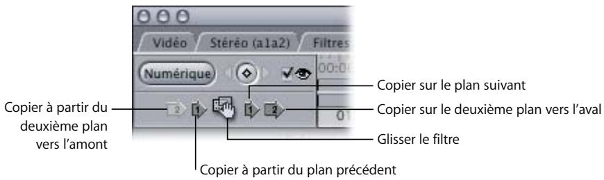 APPLE FINAL CUT PRO 6 - Commandes de copie de filtre - 1