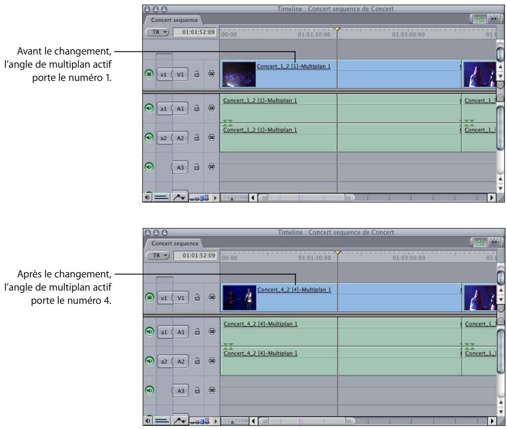 APPLE FINAL CUT PRO 6 - Changement et découpage d'angles - 1