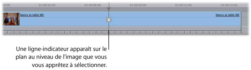 APPLE FINAL CUT PRO 6 - Pour déplacer une image source d'un autre repère horaire à la position de la tête de lecture : - 2