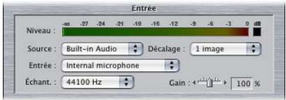 APPLE FINAL CUT PRO 6 - Zone d'entrée - 1