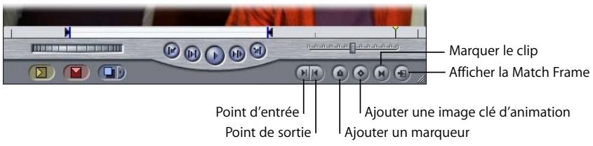 APPLE FINAL CUT PRO 6 - Commandes de marquage - 1