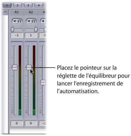 APPLE FINAL CUT PRO 6 - Pour enregistrer les images clés de niveau audio ou de balance : - 2