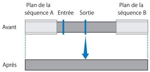 APPLE FINAL CUT PRO 6 - Préservation des données pour l'élément sélectionné, son plan Master et tous les plans affiliés - 1