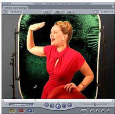 APPLE FINAL CUT PRO 6 - Exemple : Utilisation du filtre Manipulateur de chrominance - 4