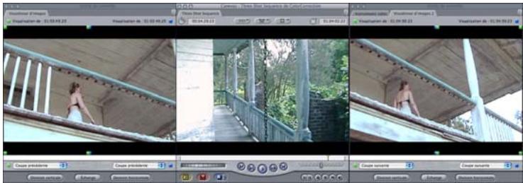APPLE FINAL CUT PRO 6 - Exemple : harmonisation des couleurs d'une séquence de trois plans - 12