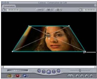 APPLE FINAL CUT PRO 6 - Pour déformer un plan : - 2