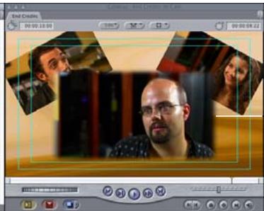 APPLE FINAL CUT PRO 6 - Exemple : utilisation d'autres réglages d'animation pour affiner la présentation - 3