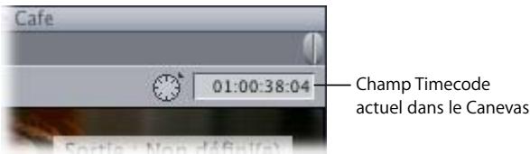 APPLE FINAL CUT PRO 6 - Saisie du timecode dans le cadre de la navigation - 1