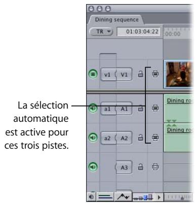 APPLE FINAL CUT PRO 6 - Définition des points d'entrée et de sortie pour faire correspondre un plan ou un vide - 2