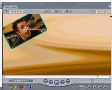 APPLE FINAL CUT PRO 6 - Exemple : utilisation des paramètres d'animation pour créer une présentation à plusieurs plans - 10