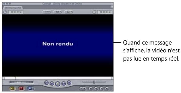 APPLE FINAL CUT PRO 6 - Barres d'état de rendu audio - 1