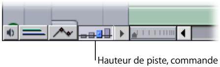 APPLE FINAL CUT PRO 6 - Modification de la taille de toutes les pistes à l'aide du contrôle Hauteur de piste - 1