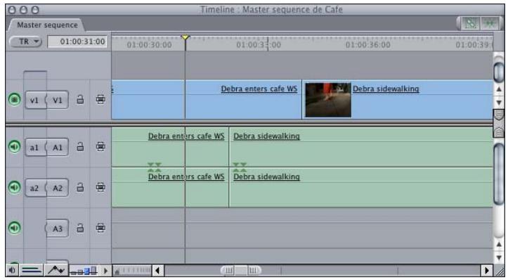 APPLE FINAL CUT PRO 6 - Durée d'une transition - 1