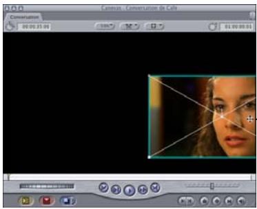 APPLE FINAL CUT PRO 6 - Pour déplacer un plan : - 1