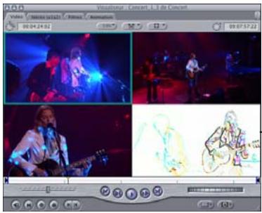 APPLE FINAL CUT PRO 6 - Application de filtres à l'angle multiplan actif - 1