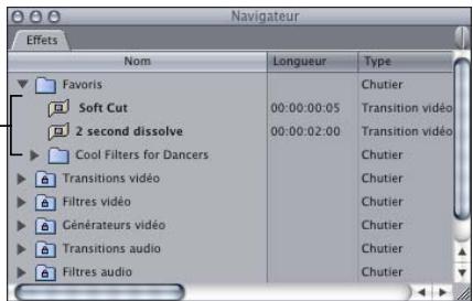 APPLE FINAL CUT PRO 6 - Création et application de transitions et de filtres favoris - 1