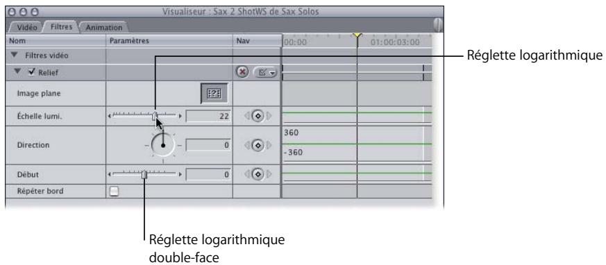 APPLE FINAL CUT PRO 6 - Réglettes logarithmiques - 1