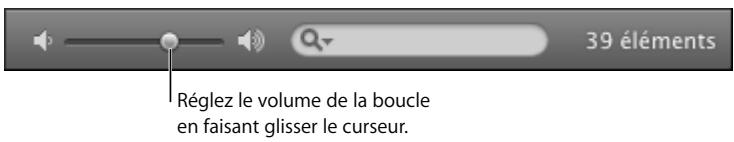 APPLE GARAGEBAND - Pour écouter un aperçu de boucle : - 1