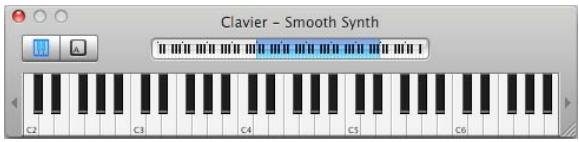 APPLE GARAGEBAND - Jeu d'instruments logiciels avec le clavier de musique à l'écran - 1