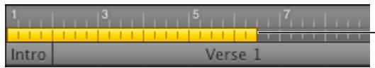 APPLE GARAGEBAND - Pour définir la série en boucle : - 1