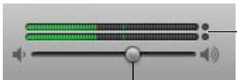APPLE GARAGEBAND - Pour régler le volume principal : - 1