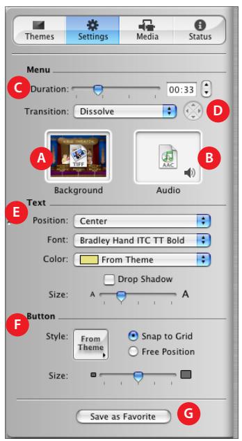 APPLE IDVD - Settings Pane - 1