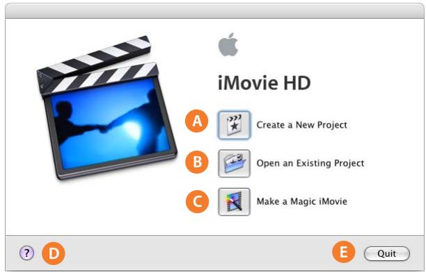 APPLE IMOVIE HD 6 - iMovie HD Project Window - 1