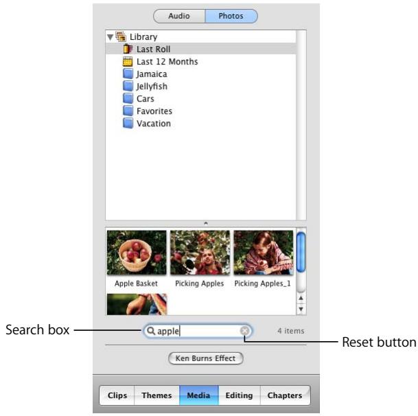 APPLE IMOVIE HD 6 - Step Five: Add Photos to Your Movie - 1